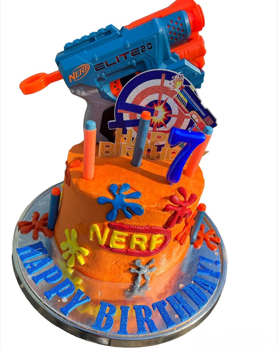 Nerf Custom Cake